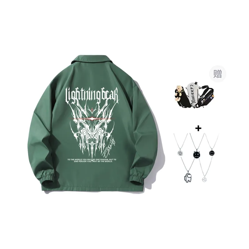 LIGHTNING BEAR Jackets Coats Unisex-17