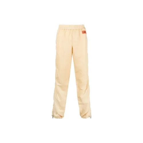 HERON PRESTON Knitted Sweatpants Men Beige