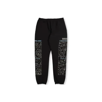 A BATHING APE Rip Stop Track Pants