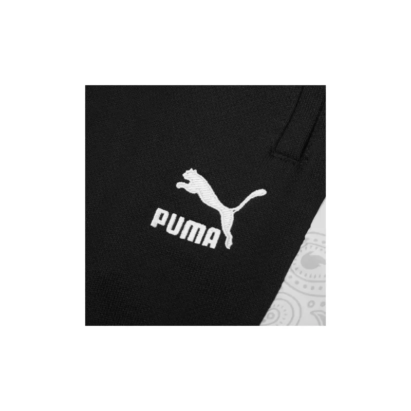 PUMA Knitted Sweatpants Men's Black-2
