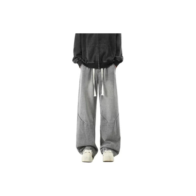 BEAR UNION Jeans Unisex Black Gray Color-10