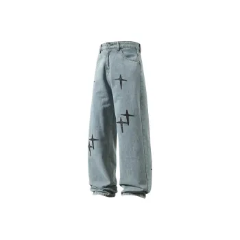 KIKSTYO Jeans Unisex Light Blue