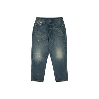 JRs Tapered Pants Jeans Unisex Denim Blue