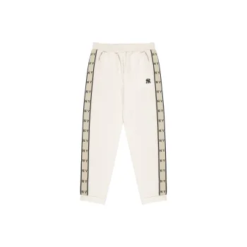 MLB New York Yankees Knitted Sweatpants Unisex Cream