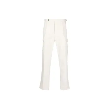 KITON Cargo Pants Men White
