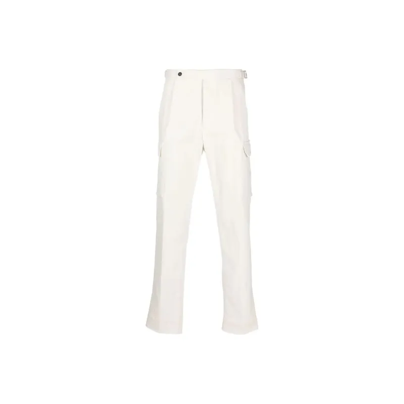 KITON Cargo Pants Men White-0