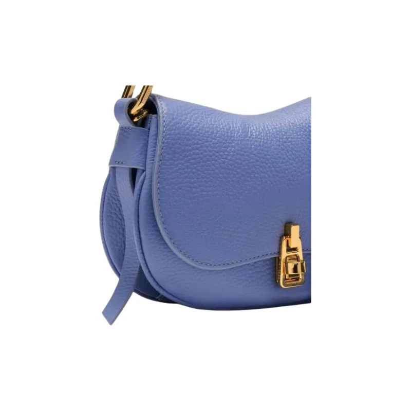COCCINELLE Magie Cow Leather Shoulder Bag, Crossbody Bag, Handbag Mini Women's Blue-2