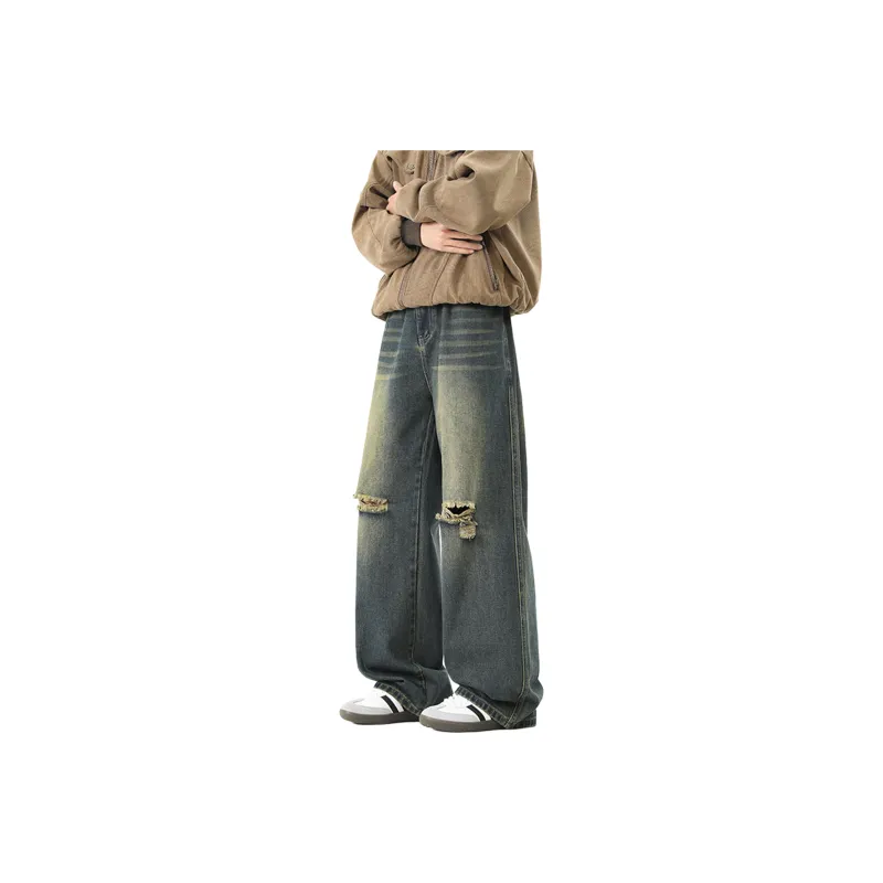 Yiwen Jeans Unisex-7