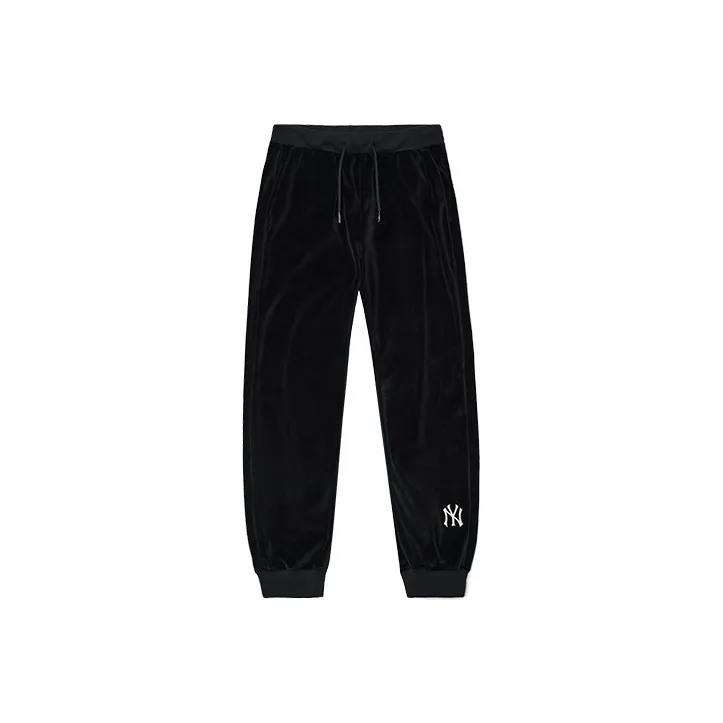MLB New York Yankees Knitted Sports Pants Unisex Black-0