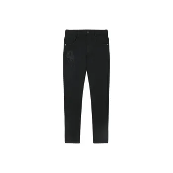DAVID NAMAN Slim Fit Pants Jeans Men's Black