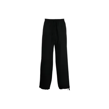OFF WHITE High Waisted Straight Leg Trousers