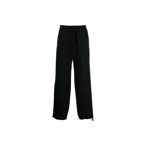 OFF WHITE High Waisted Straight Leg Trousers