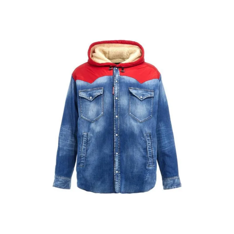 DSQUARED 2 Panelled Hooded Jacket-0