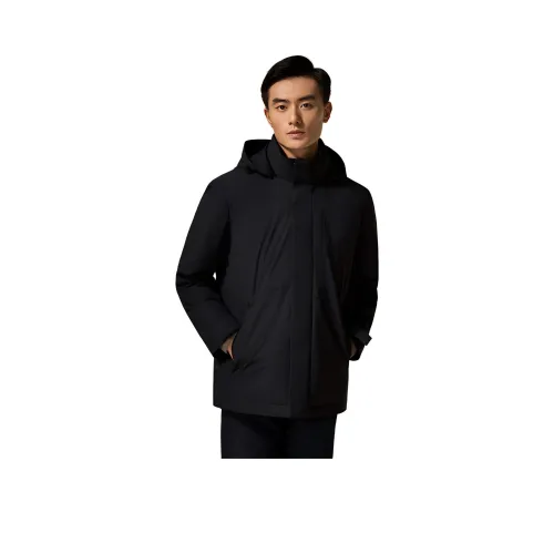 DIKENI 딥 로열 블루 남성 다운 재킷