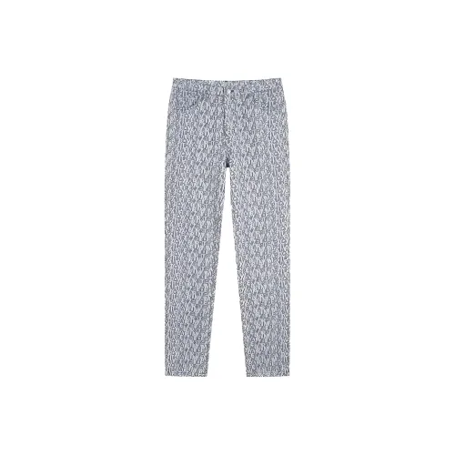DEGAIA Jeans Men's Medium Gray Letter