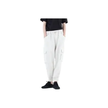 Y 3 Cargo Pants Men Light Gray