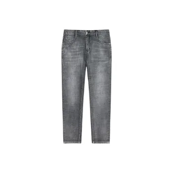 DAVID NAMAN FW22 Straight Jeans Men's Gray