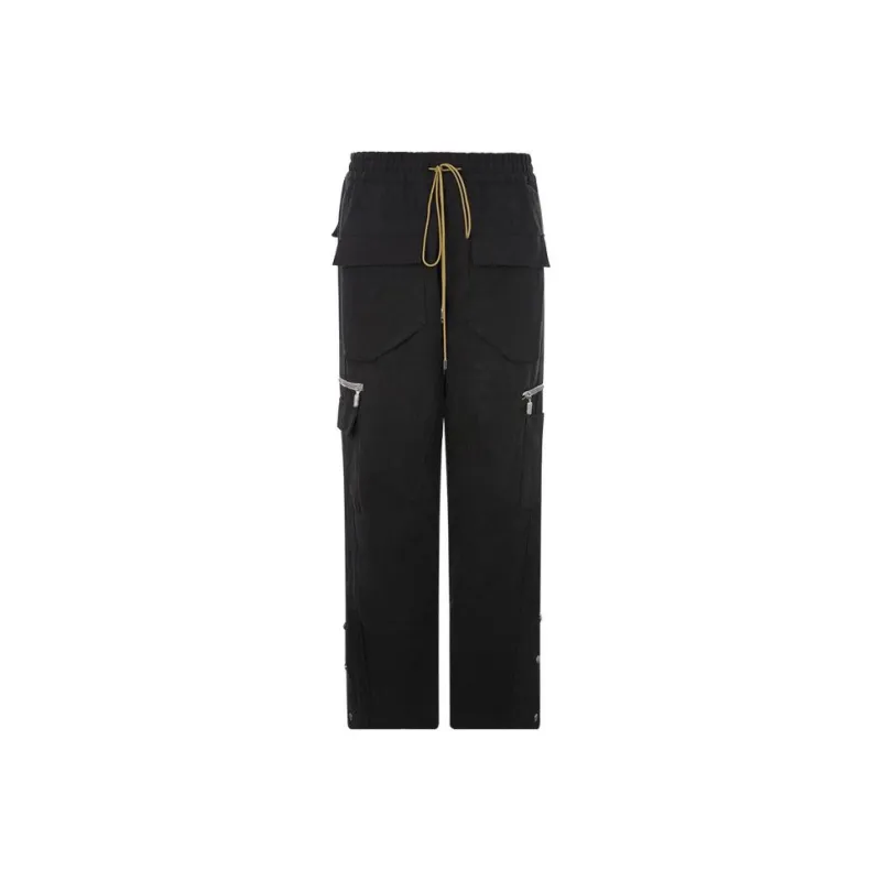 RHUDE Drawstring Casual Cargo Pants-0