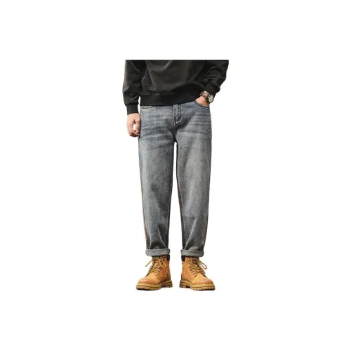 DABAISHA Jeans Men's Light Vintage