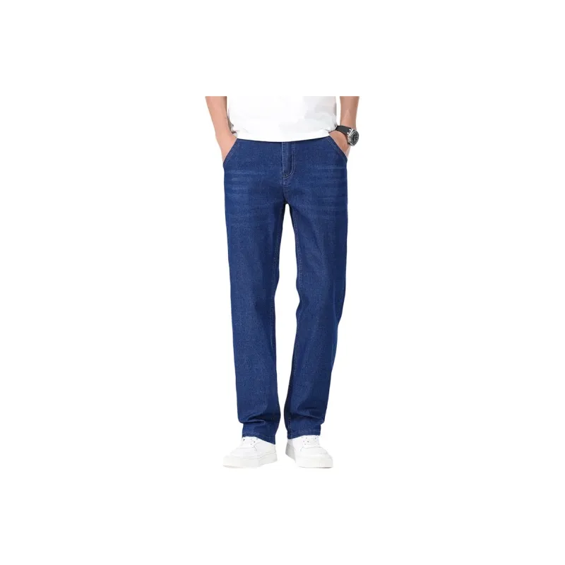 KM 2025 Spring Summer Jeans Thin Men's-5