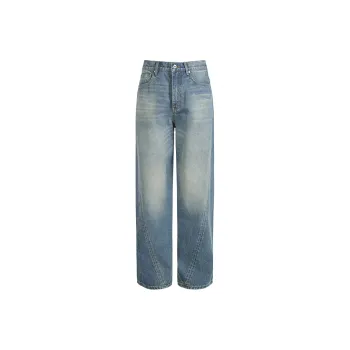 TERRA INCOGNITA Straight Fit Jeans Unisex Washed Blue