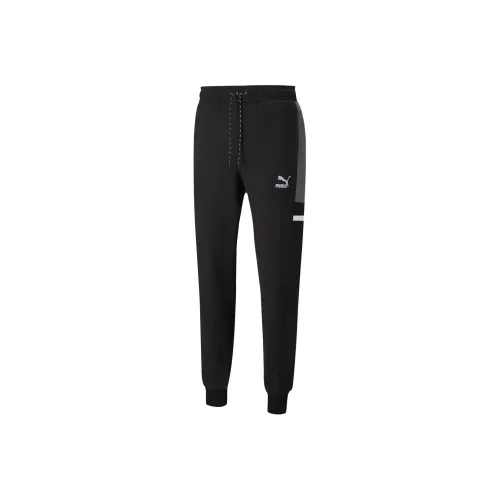 PUMA Knitted Sports Pants Men's Black