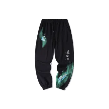 LAMLICKA SS22 Jogger Casual Pants Unisex Black