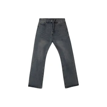 Menglaini Jeans Unisex Dark Blue