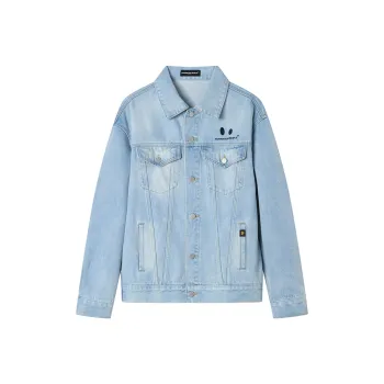 DANGEROUSPEOPLE Jackets & Coats Unisex Light Blue
