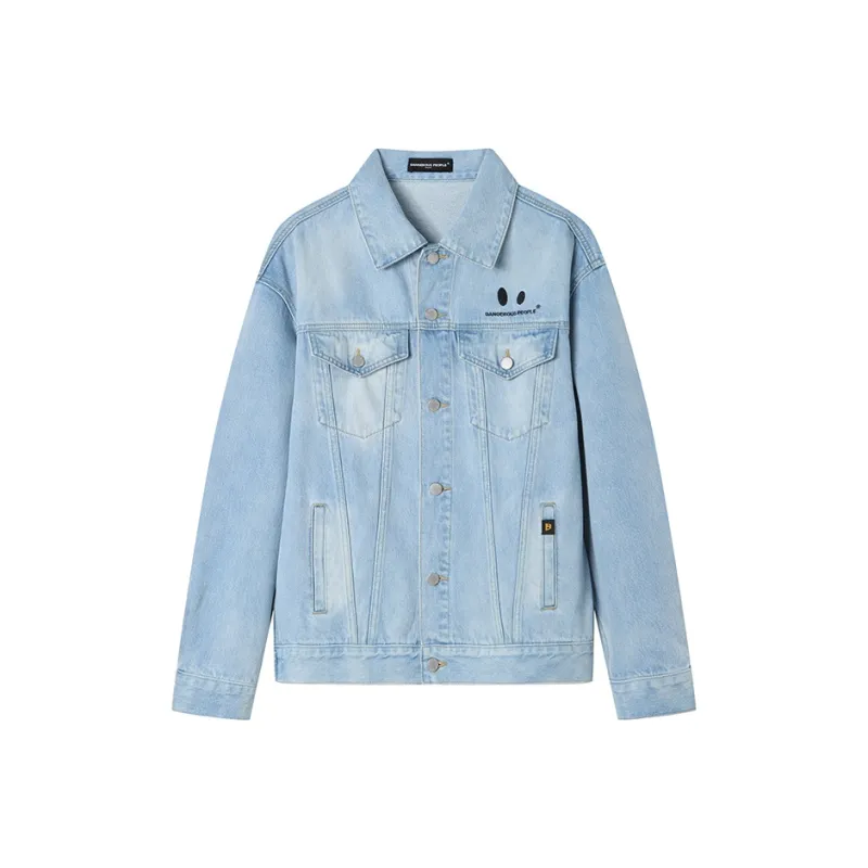 DANGEROUSPEOPLE Jackets & Coats Unisex Light Blue-0