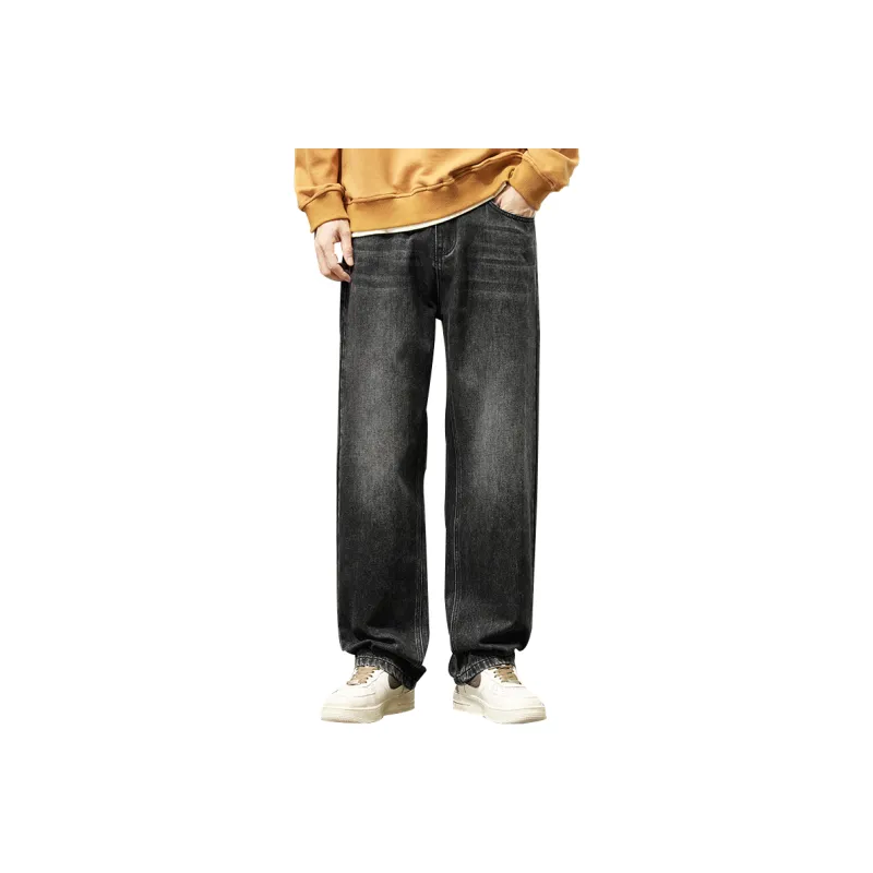 FASTFISH Jeans Men's Smoke Gray-0