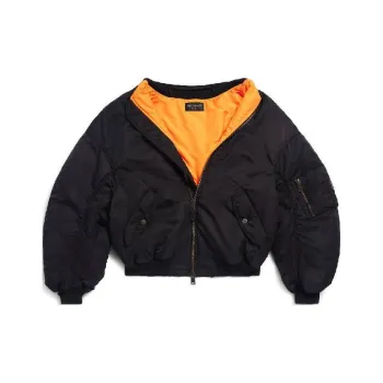 Balenciaga Off Shoulder Bomber