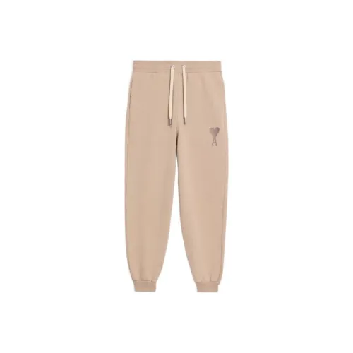 AMIPARIS Knitted Sweatpants Unisex Khaki