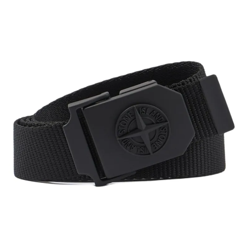 STONE ISLAND Compass Badge Buckle Belt-1