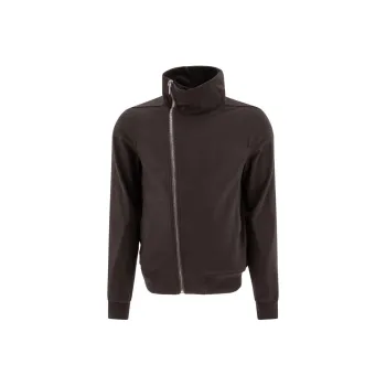 RICK OWENS Bauhaus Zip Up Sweatshirt
