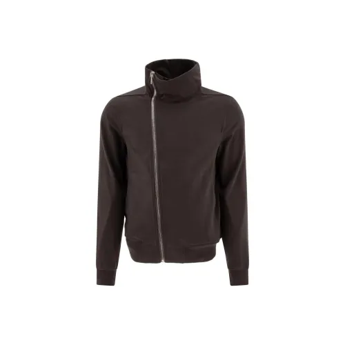 RICK OWENS Bauhaus Zip Up Sweatshirt