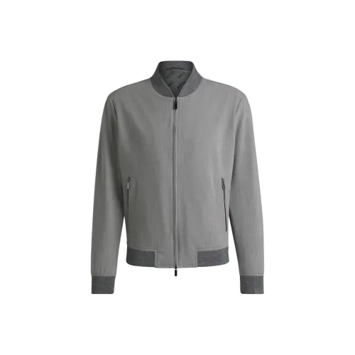 HUGO BOSS Jackets & Coats Men's Gray