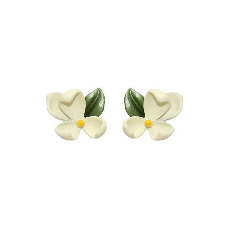 QIANFANGDAHUANGYE Resin Stud Earrings Women's-0