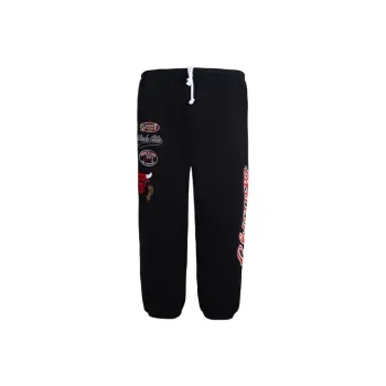 Mitchell Ness Knitted Sweatpants Men Black
