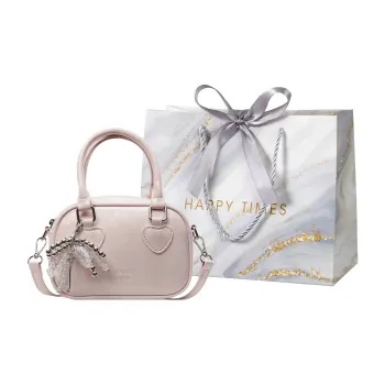Miss Angel PU Handbag Women's White Pink Black