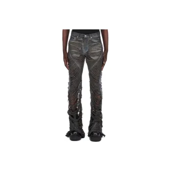 Rick Owens DRKSHDW SS24 Jeans Men's Dark Gray