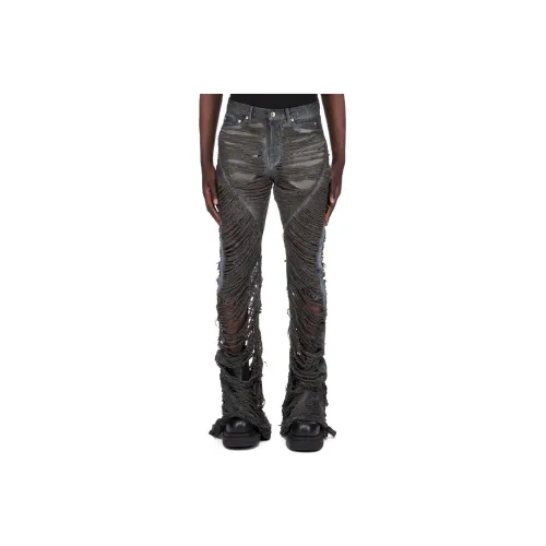 Rick Owens DRKSHDW SS24 Jeans Men's Dark Gray
