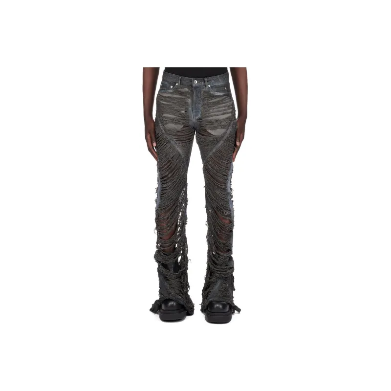 Rick Owens DRKSHDW SS24 Jeans Men's Dark Gray-0