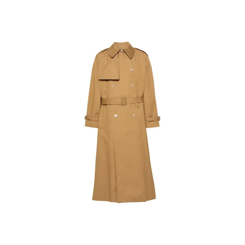 Vetements Double Breasted Belted Trench Coat-0