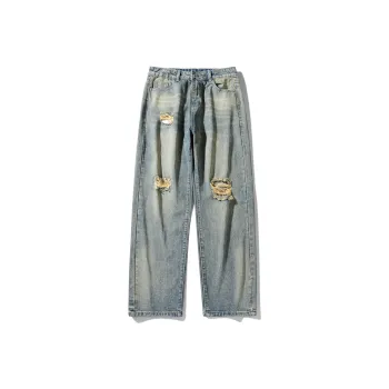 SIFLYTO Jeans Unisex Vintage Blue