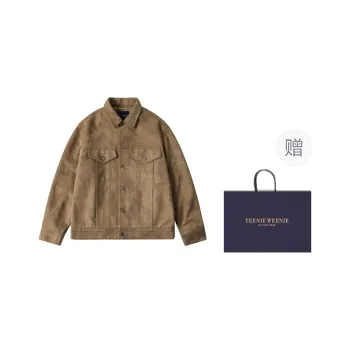 Teenie Weenie Men Evergreen Series Jacket Unisex Brown