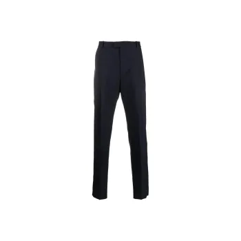 Alexander McQueen SS22 Suit Trousers Men's Blue