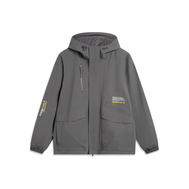LiNing Jackets Coats Men's Thunderstorm Gray-0
