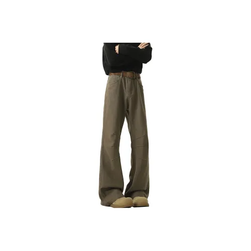 ACUOD BY CHANU Jeans Spring Trendy Luxury Streetwear Loose Fit Wide Inseam Pants Unisex