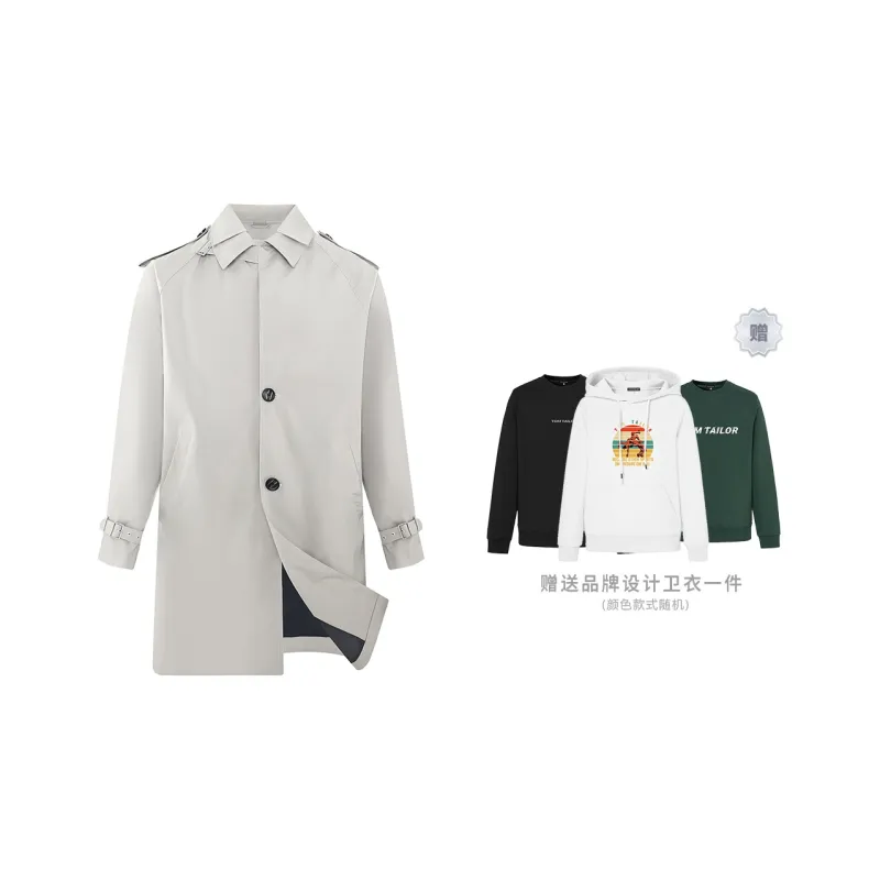 TOM TAILOR Trench Coats Unisex-8